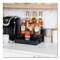 Mind Reader Foundation Collection 9-Compartment Nested Syrup Countertop Bottle Organizer, Black SYRUPH9-BLK - alternate 6